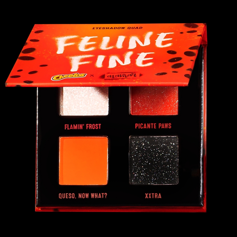 Cheetos™ Flamin Hot! x Alamar - Feline Fine Eyeshadow Quad